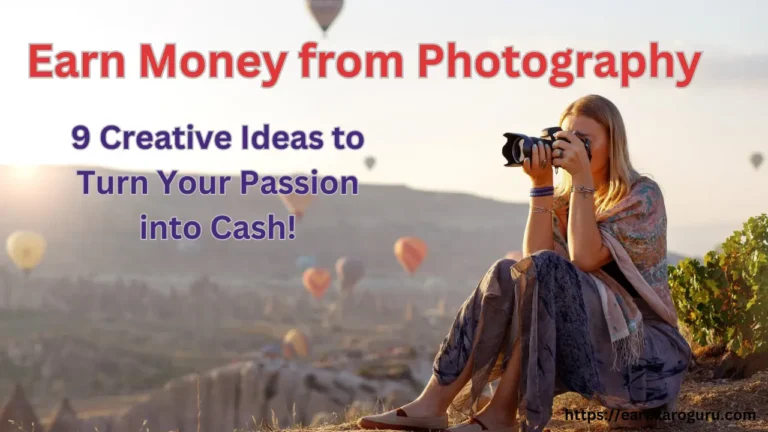 Earn Money from Photography